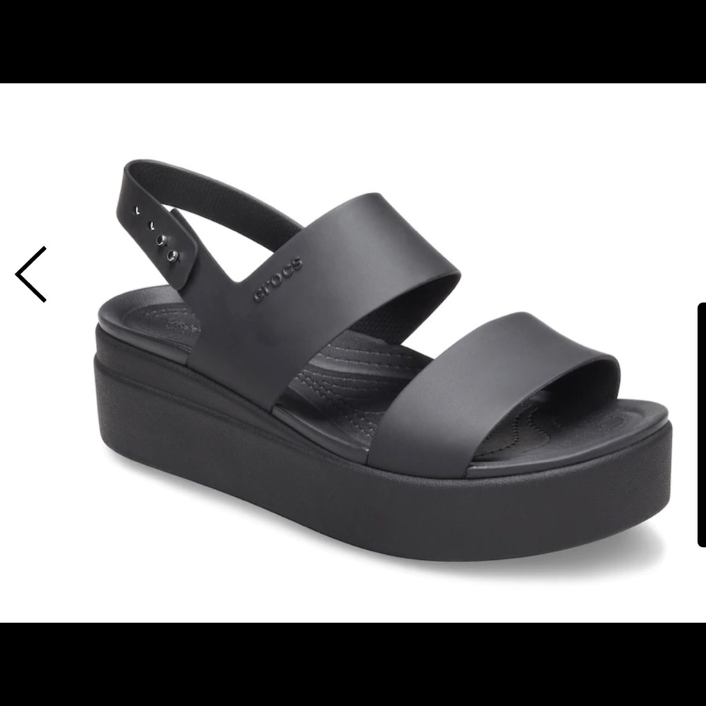 Wedged Crocs